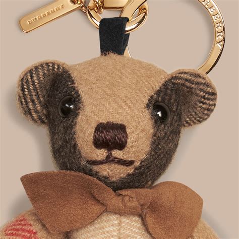 burberry bear charm replica|Burberry Thomas Bear for sale .